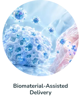 Biomaterial-Assisted Delivery